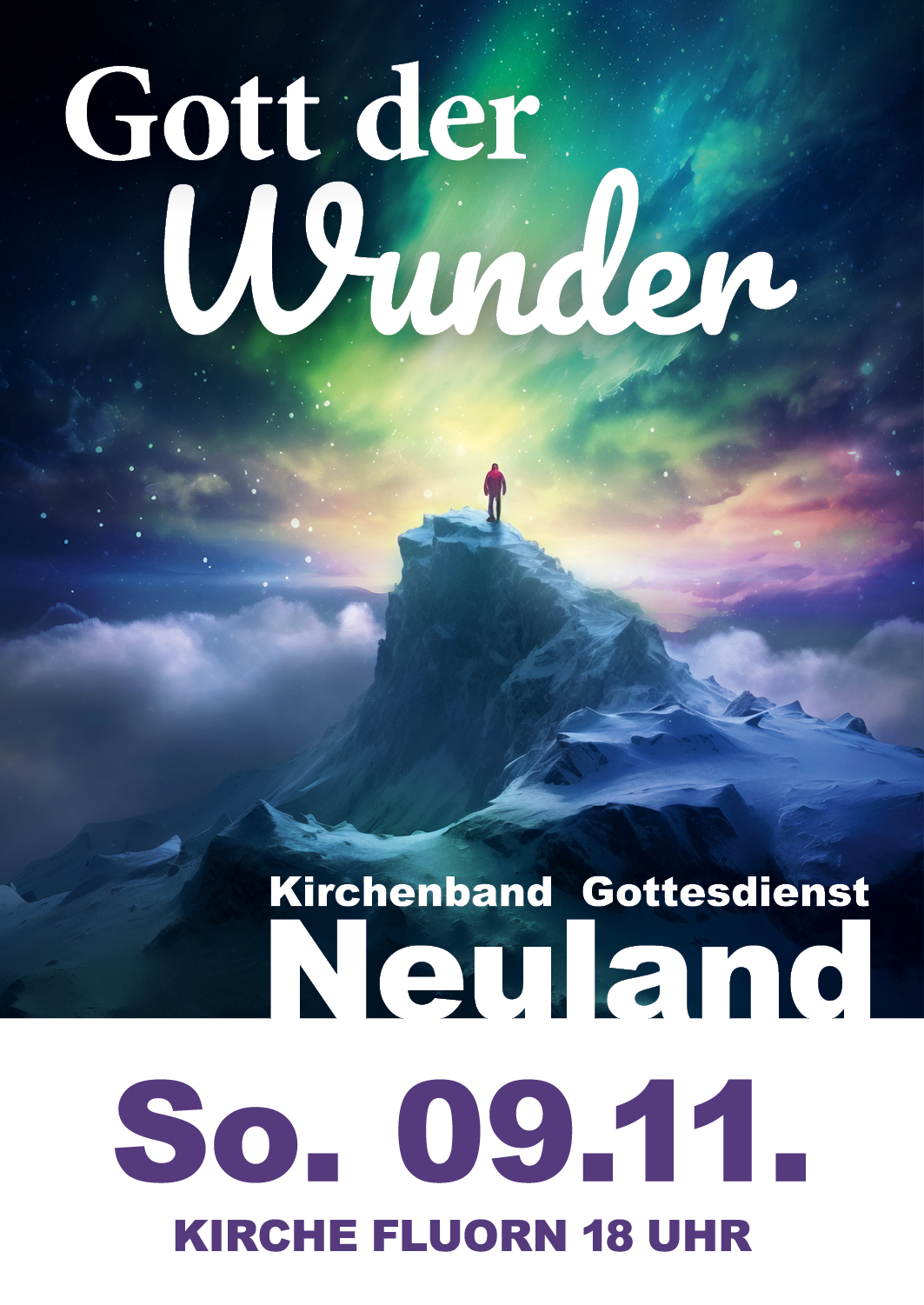 Neulandgottesdient am 09.11.25