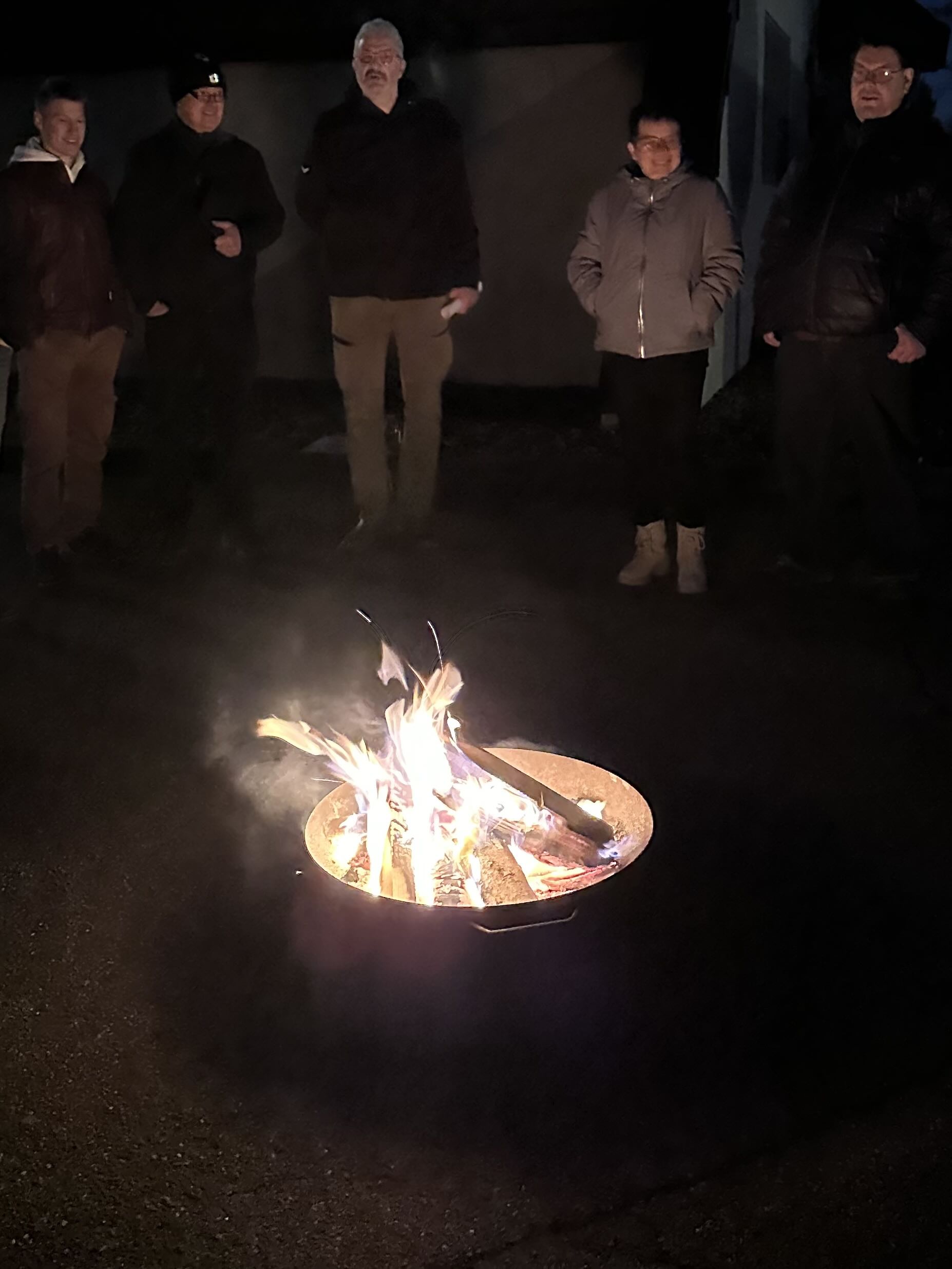 Osterfeuer mit Andacht